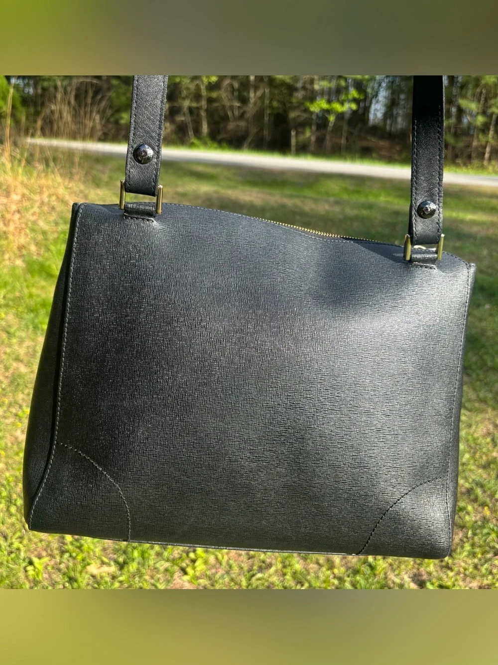 Furla Leather Shoulder Bag - Picture 3 of 17
